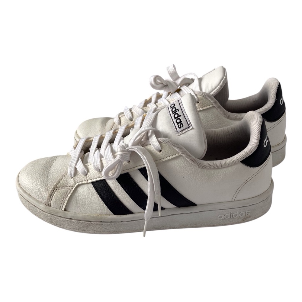 Adidas Women's White Sneakers, 81/2.